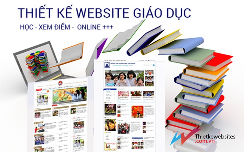 Thiết kế website giáo dục